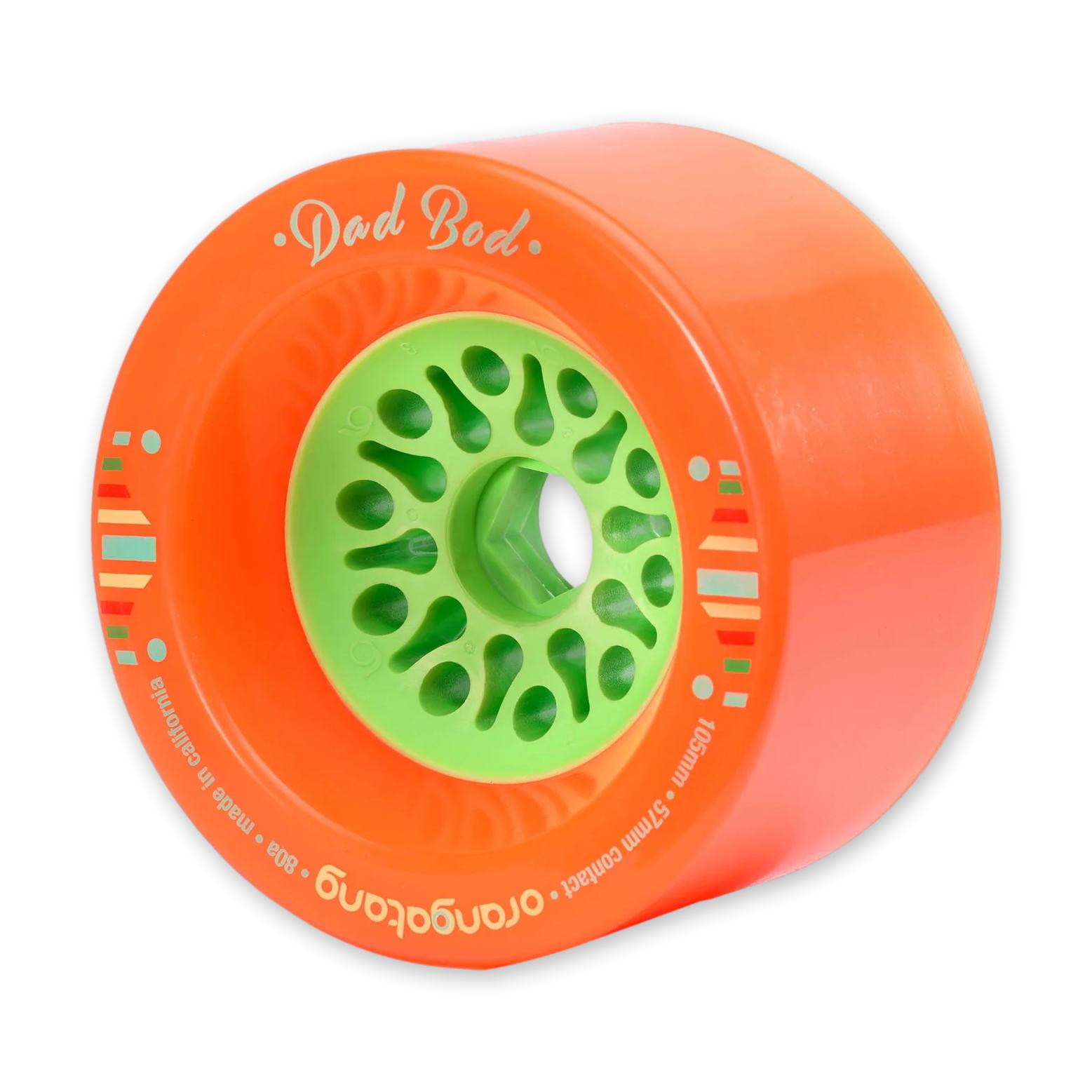 Orangatang Dad Bod Longboard Wheels, 105mm