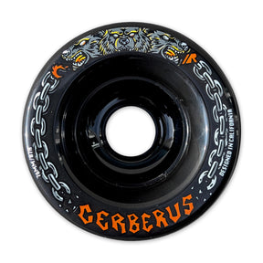 Fireball Cerberus Wheels, Black, 76mm/87a