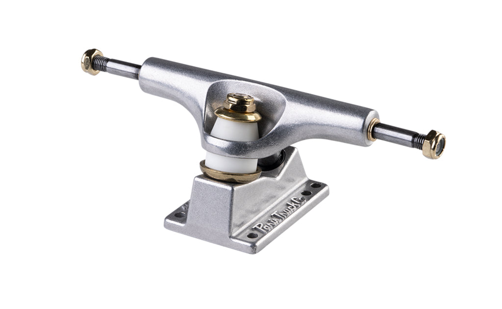 Paris Truck Co. Street Trucks 129mm White/Gold