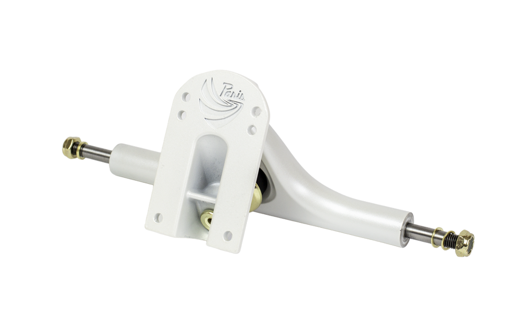 Paris Truck Co. V3 Hollow Lite 180mm 43º Longboard Trucks White Pearl