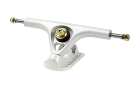 Paris Truck Co. V3 Hollow Lite 150mm 50º Longboard Trucks White Pearl