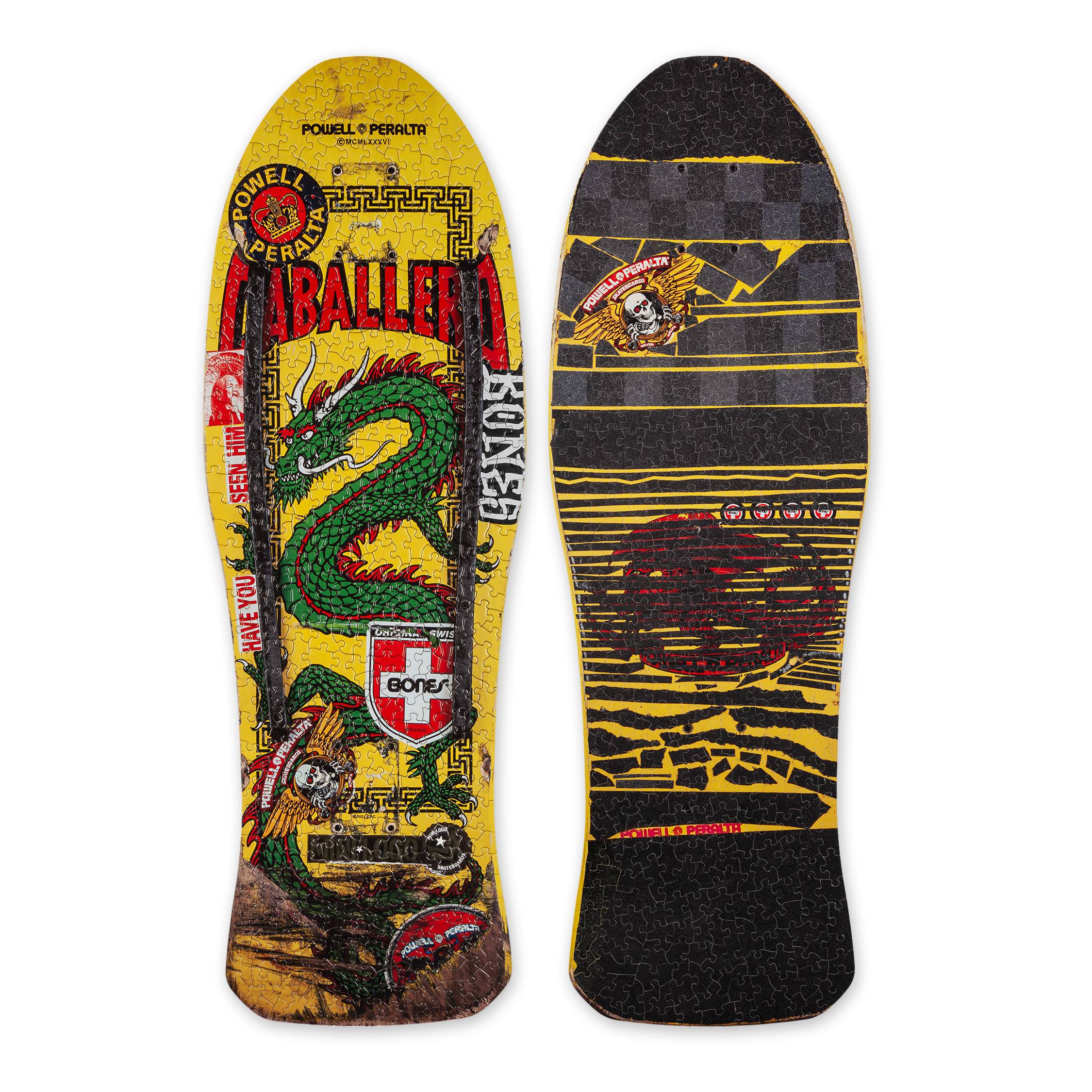 Powell Peralta Cab Dragon Skatehelm – Schwarz, Größe XS–XL | CE-zertifiziert, Mit EPS-Schaum & Belüftung