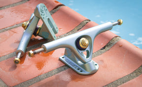 Paris Truck Co. V3 180mm 50º Longboard Trucks Crystal Blue