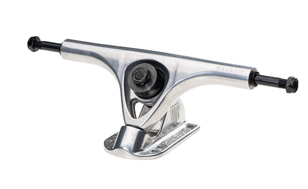 Paris Truck Co. Savant 180mm 50° Longboard Trucks Polished
