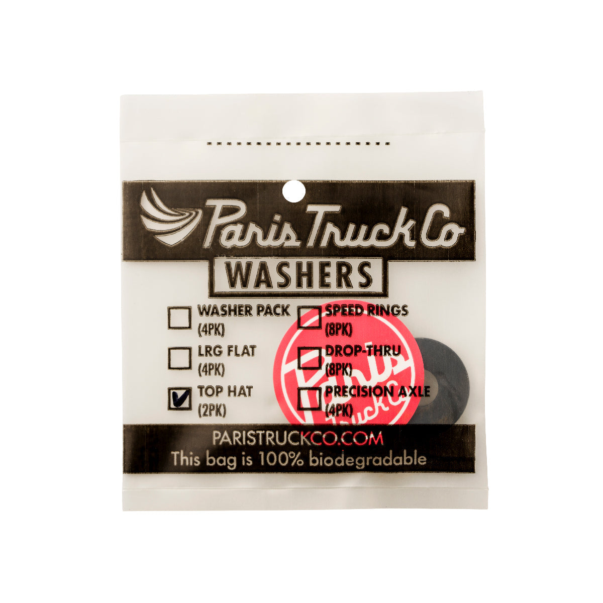 Paris Truck Co. Top Hat Washers