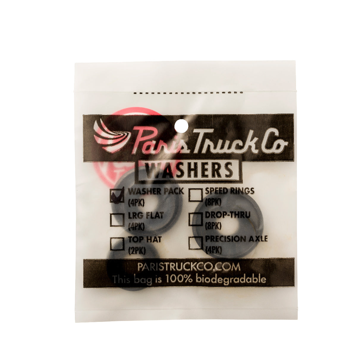 Paris Truck Co. Washer Pack - Black