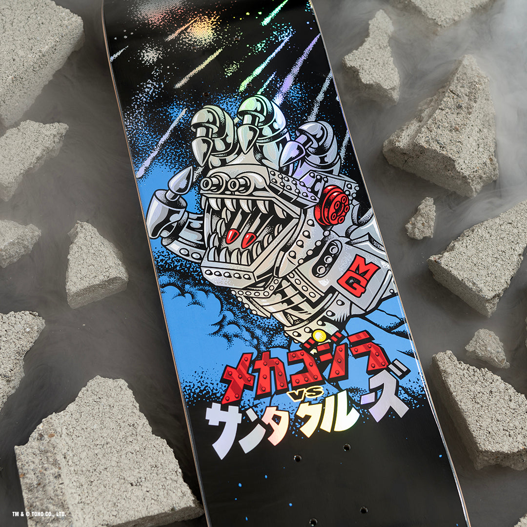 Santa Cruz x Godzilla Mecha Hand Deck, 8.00"