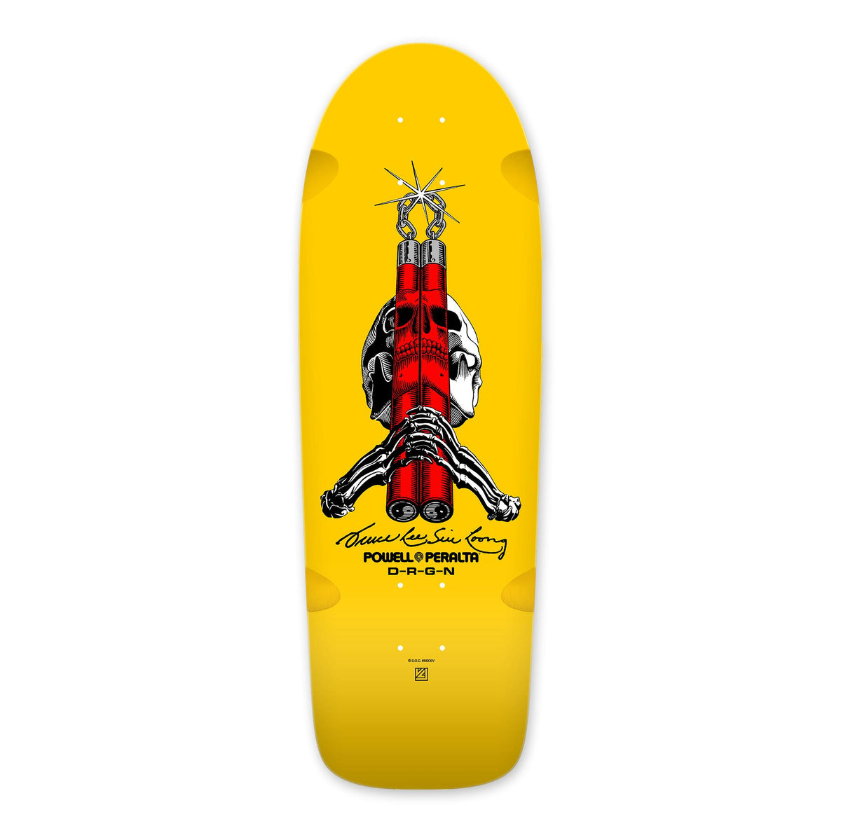 Powell Peralta Skull & Nunchucks Bruce Lee, Deck Only