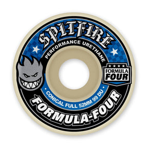 Spitfire Formula Four Conical Full, Blue, 53mm/99a