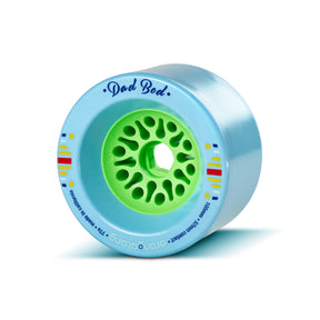 Orangatang Dad Bod Wheels, Blue, 105mm/77a