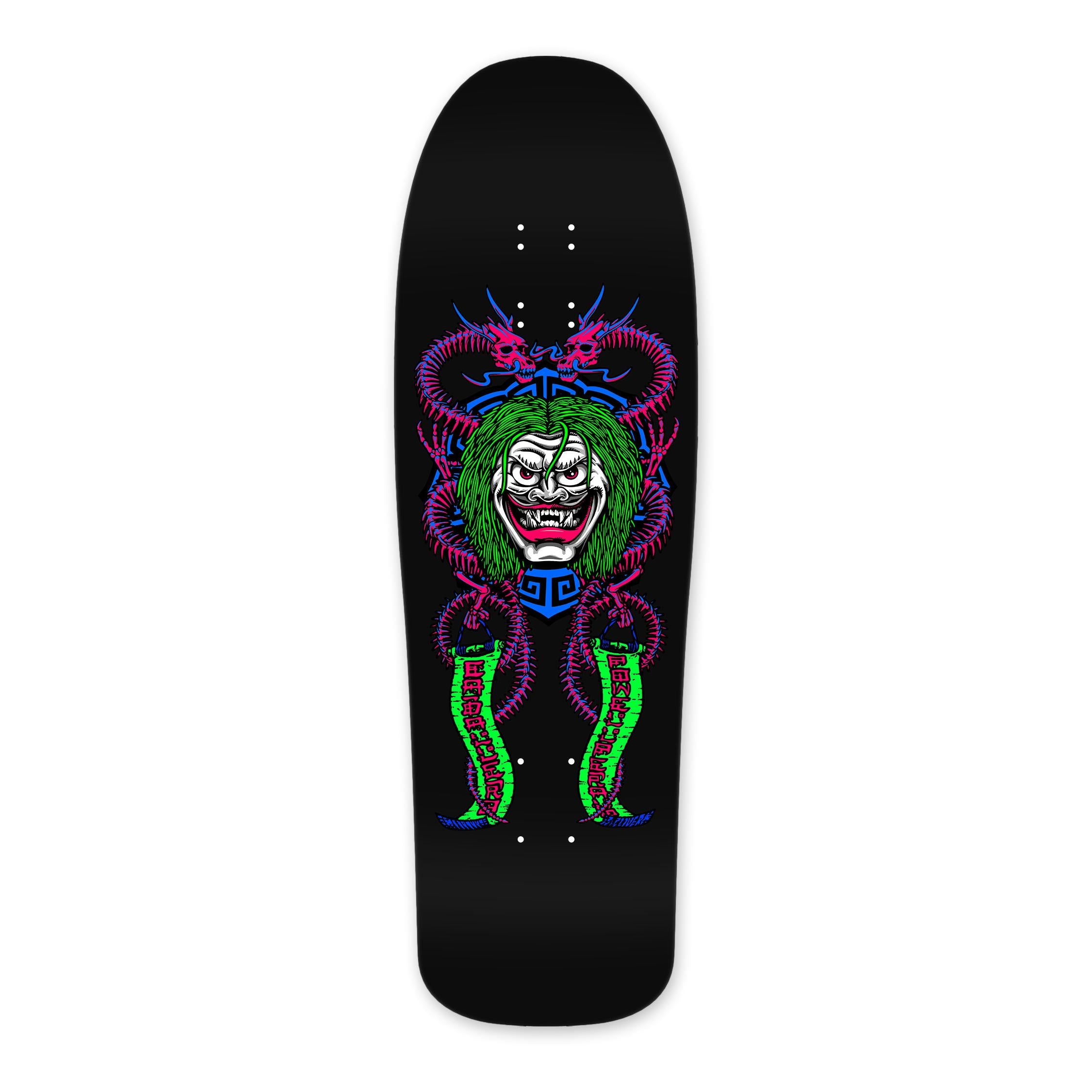 Mask Reissues Powell Peralta Steve Caballero Mask Reissue Deck, Blacklight