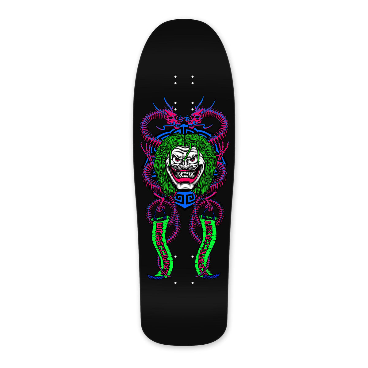 Powell Peralta Steve Caballero Mask Reissue Deck, Blacklight