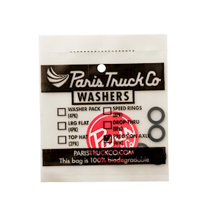 Paris Truck Co. - PRECISION AXLE WASHER - BLACK - 4 PACK