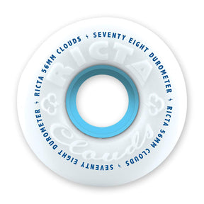 Ricta Cloud Wheels, White/Blue 78a, All Sizes