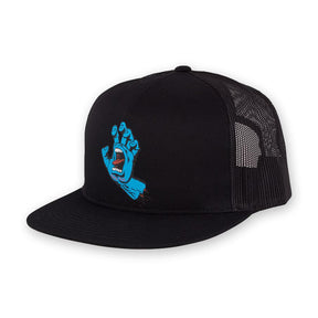 Santa Cruz Screaming Hand Trucker Hat, Black