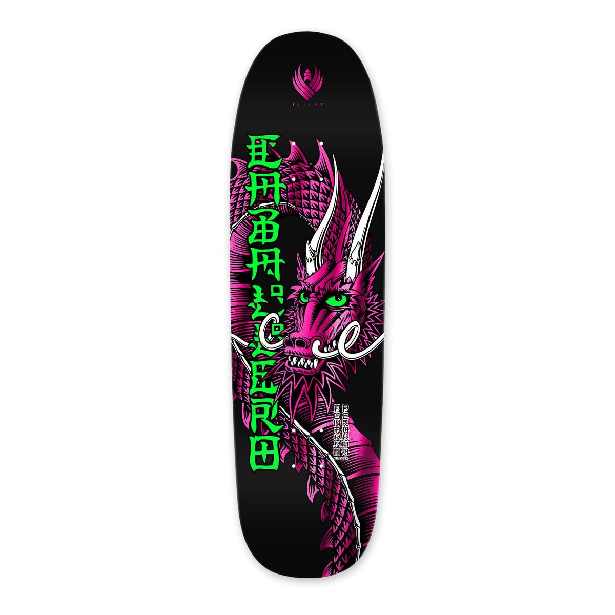 Powell Peralta Cab Ban This 6 Deck, Black/Pink FLIGHT 9.26"