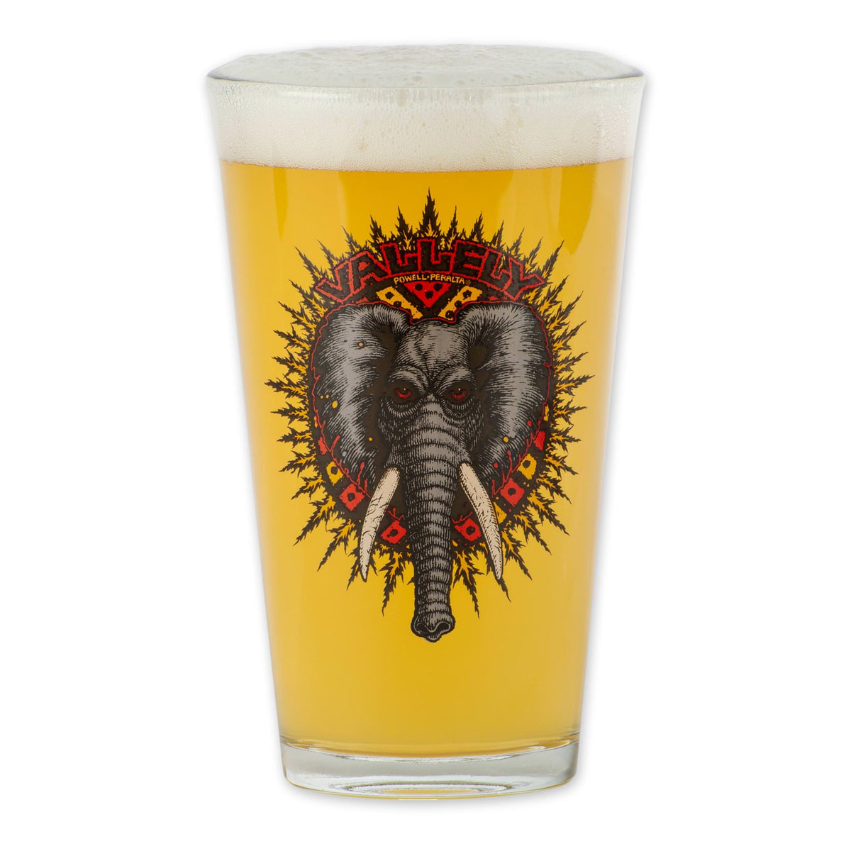 Powell Peralta Mike Vallely Pint Glass