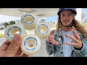 Powell Peralta Andy Anderson "Nano Cubic" Wheels, White, 52mm/97a