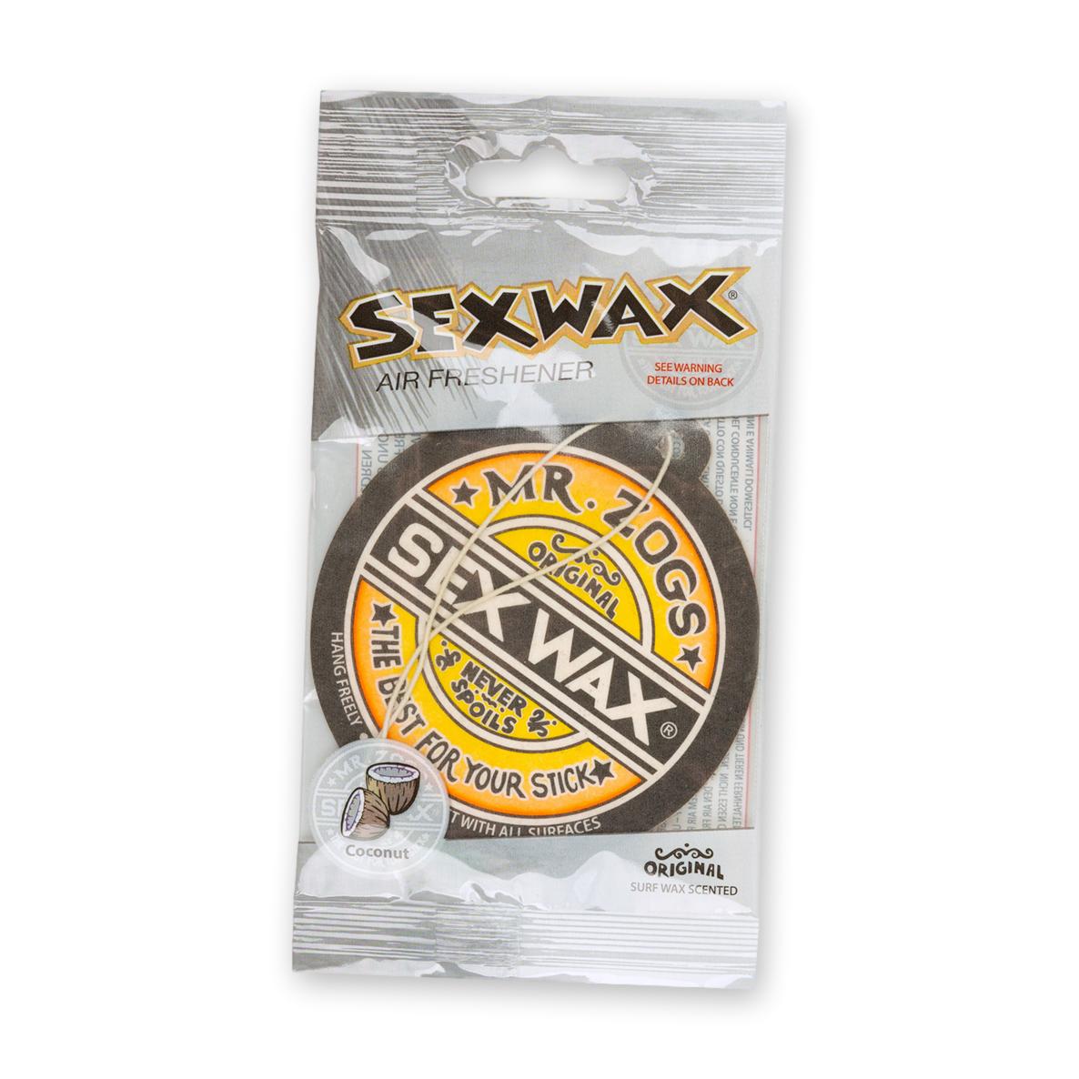 Mr. Zog's Sex Wax Coconut Air Freshener – 1 Pack | The Classic Surf Scent