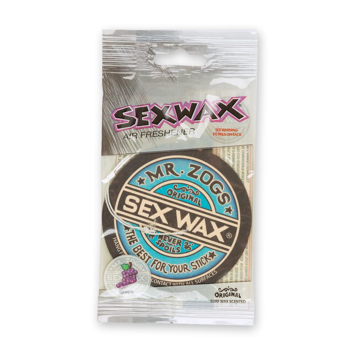 Mr. Zog's Sex Wax Grape Air Freshener – 1 Pack | The Classic Surf Scent