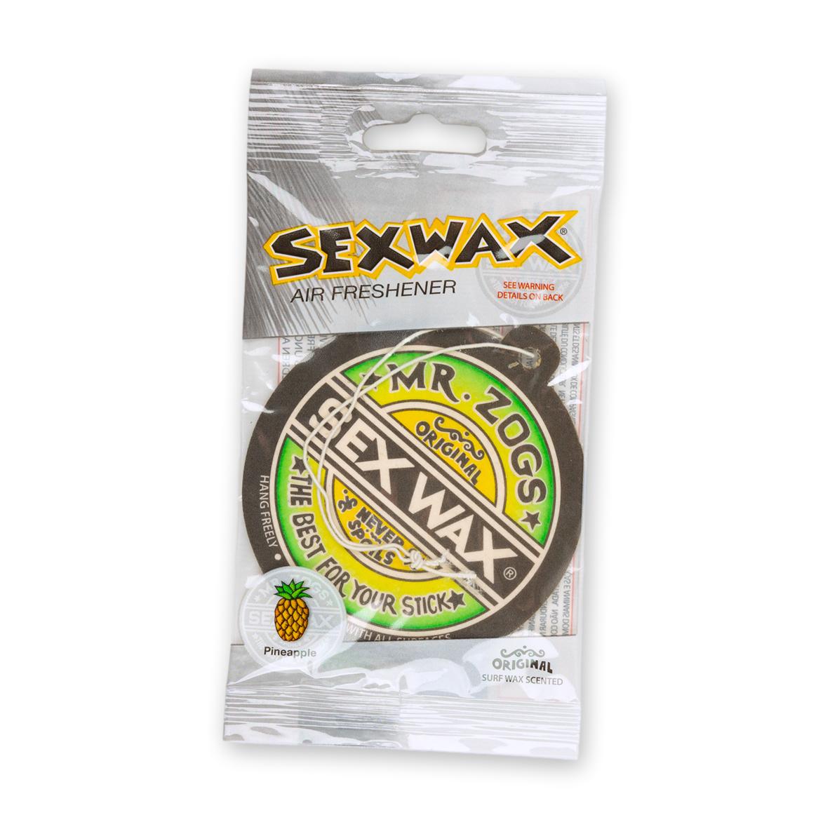 Mr. Zog's Sex Wax Pineapple Air Freshener – 1 Pack | The Classic Surf Scent
