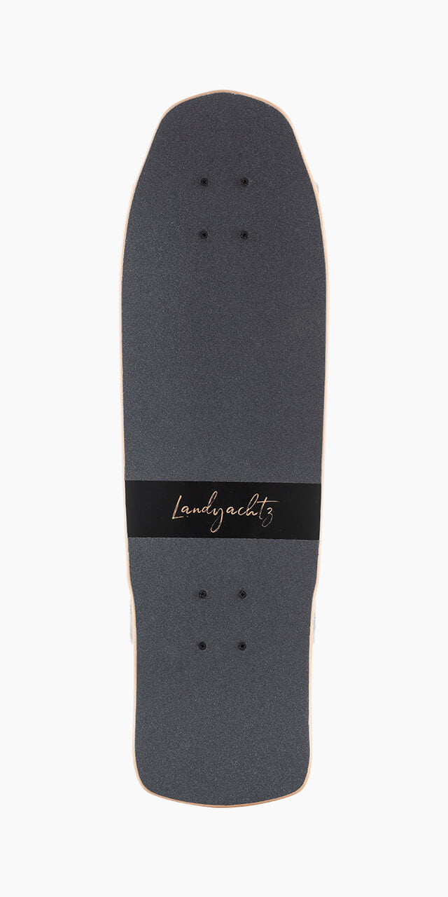 Landyachtz Dinghy Series Skateboard, Shape 9 Chartreuse Complete