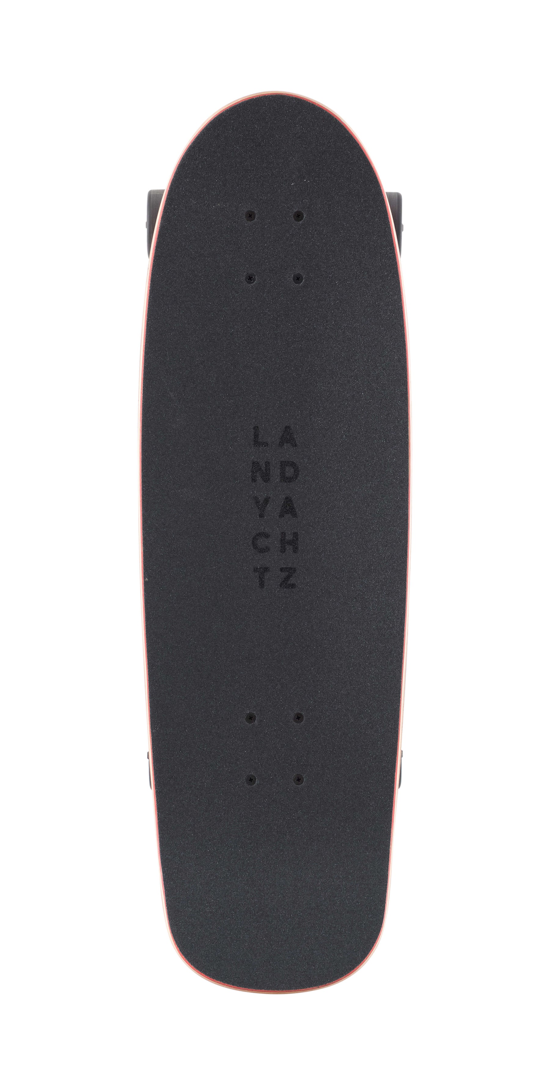 Landyachtz Tugboat Series Longboard Skateboard, Wolf Complete