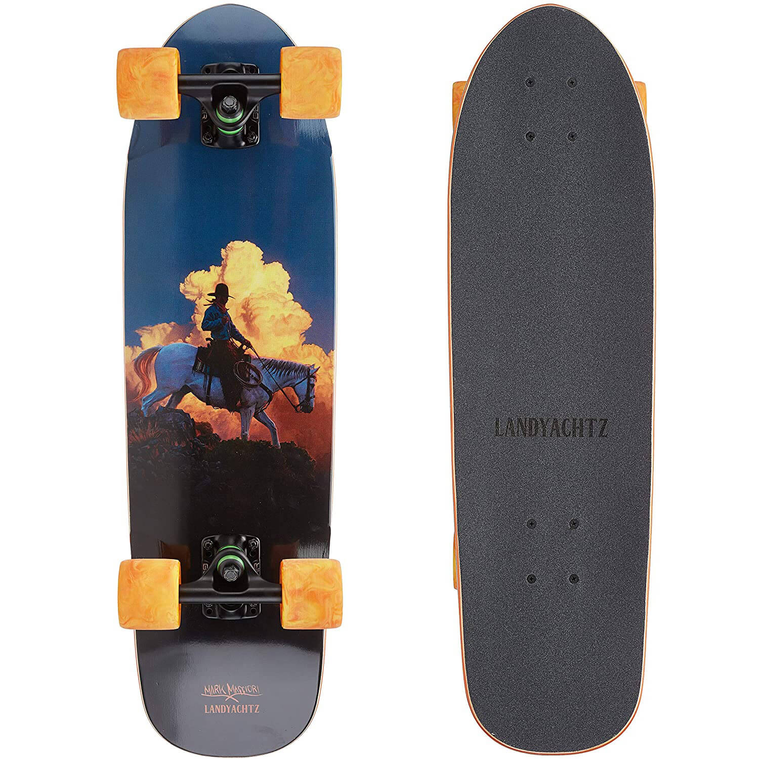 Landyachtz Dinghy Series Skateboard, Burning Sky Complete