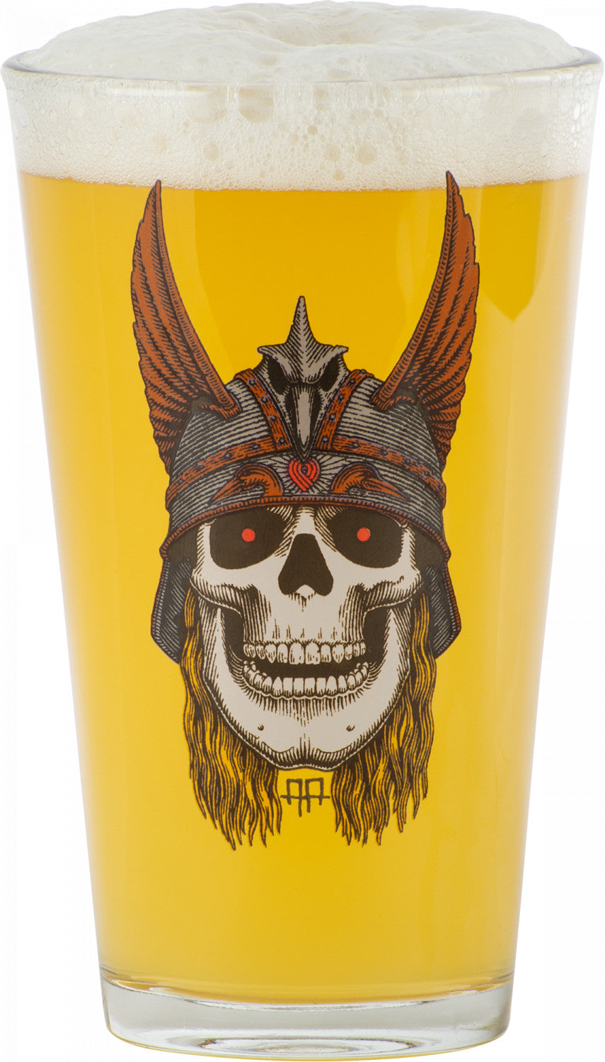 Powell Peralta Andy Anderson Pint Glass