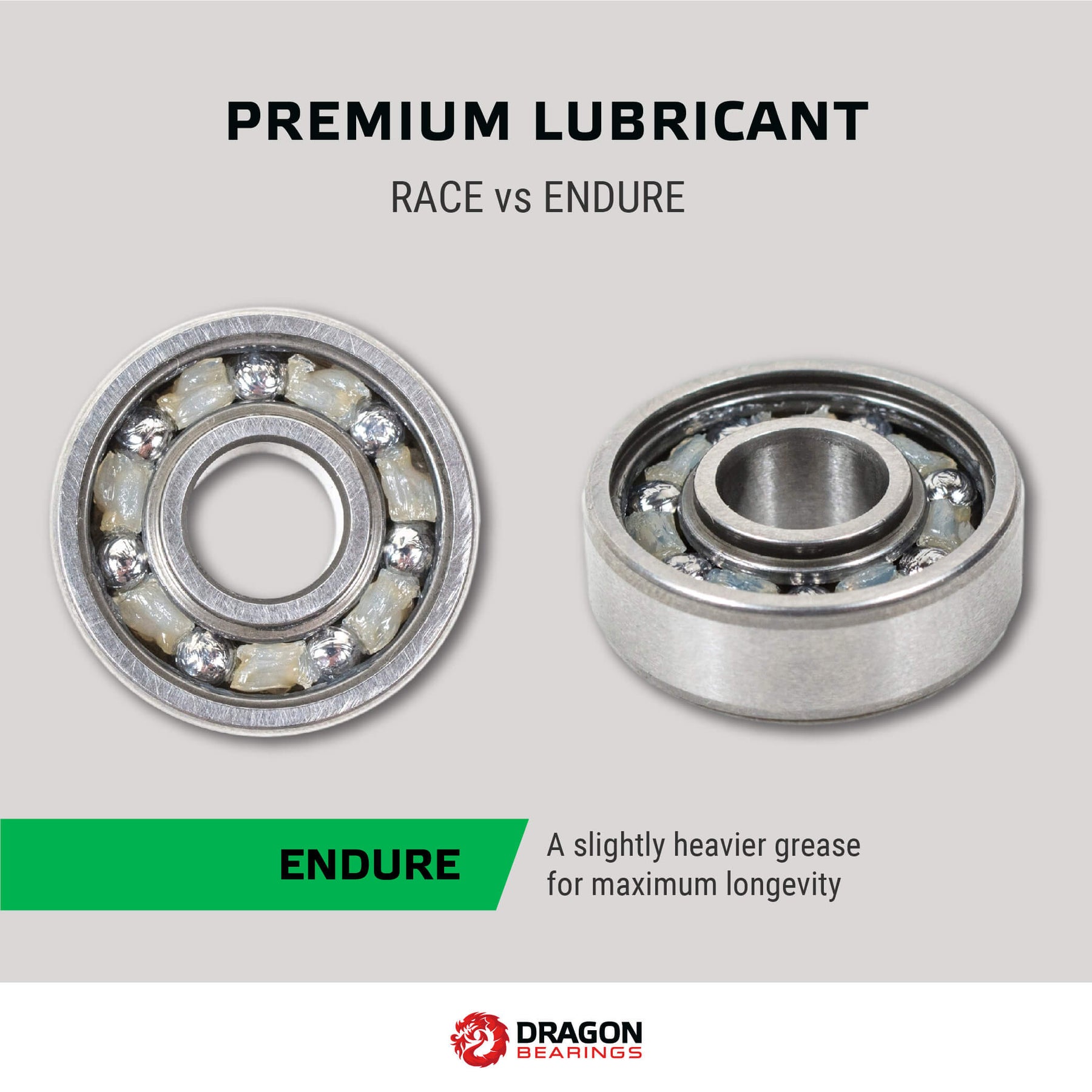 Dragon Bearings for Longboards and Skateboards