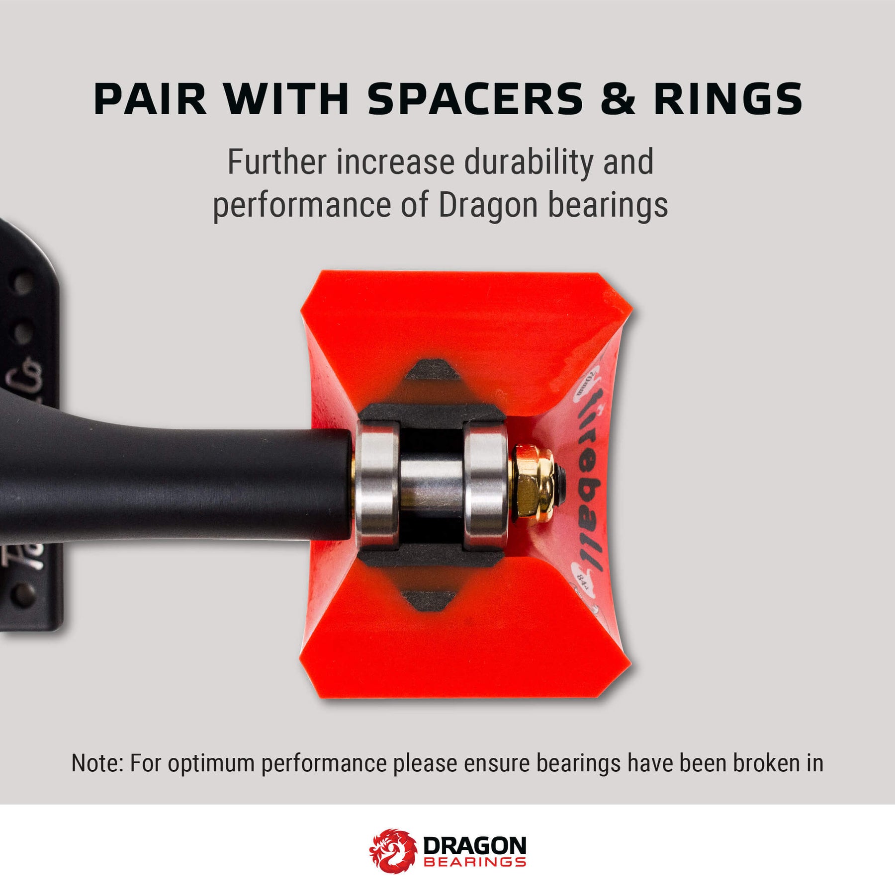 Dragon Bearings for Longboards and Skateboards