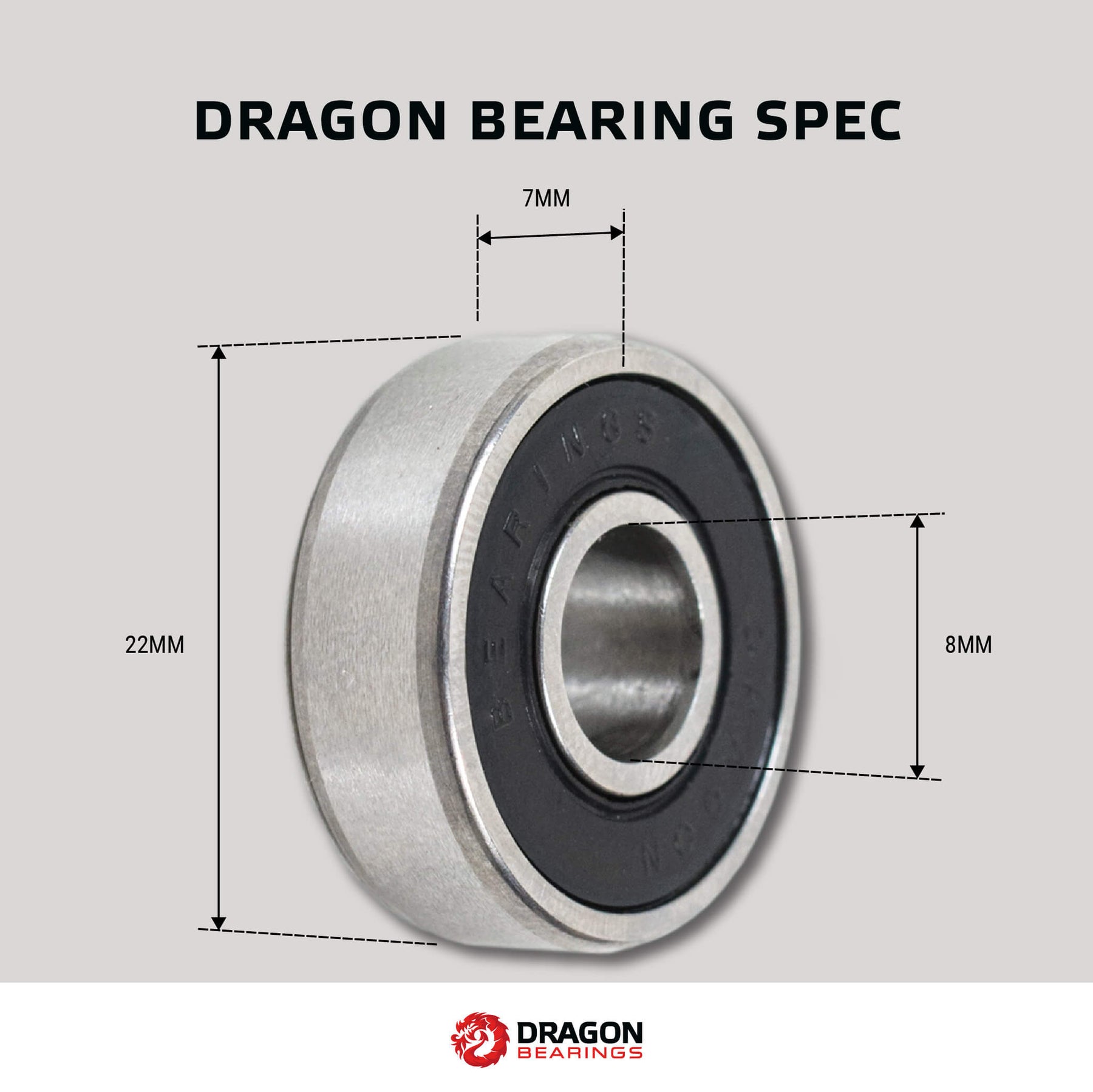 Dragon Bearings for Longboards and Skateboards