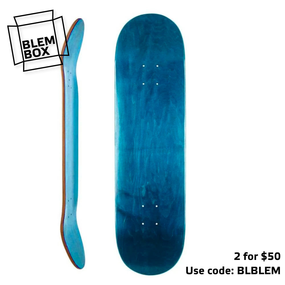 Stoked Ride Shop Blank Skateboard Deck, Blemished