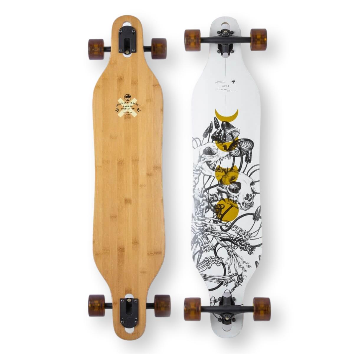 Arbor Axis 40 Bamboo Longboard, Complete