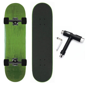 Stoked Ride Shop Blank Cruiser Complete, Black Trucks, All Stains, Multiple Widths