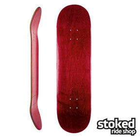 Stoked Ride Shop Blank Deck, All Stains, Multiple Widths