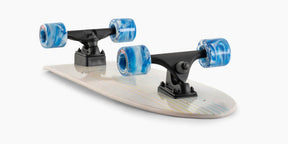 Landyachtz Surf Skate Series Skateboard, Butter White Oak Complete