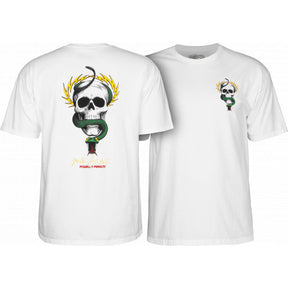 Powell-Peralta Classic Skateboard T-Shirt, McGill Skull & Snake