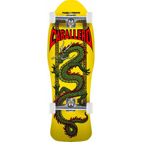 Powell-Peralta Steve Caballero Chinese Dragon Complete, Yellow, Shape 150, 10.0"