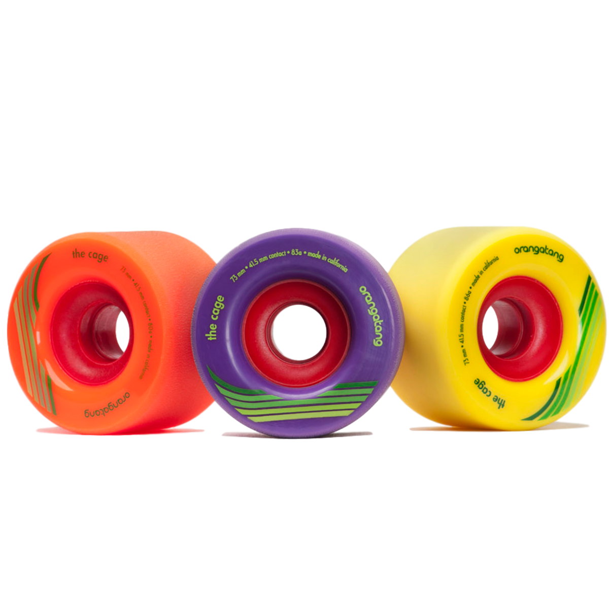 Orangatang The Cage Longboard Wheels, 73mm