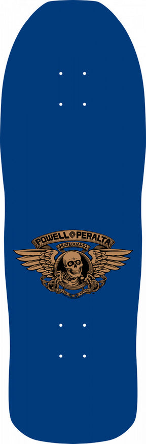 Powell-Peralta Vallely Elephant 06 Fire Skateboard Deck, Navy Blue, Shape 163, 9.85"