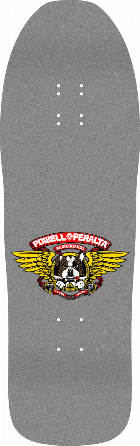 Powell-Peralta Frankie Hill Skateboard Deck, Shape 167, Silver, 10.0"