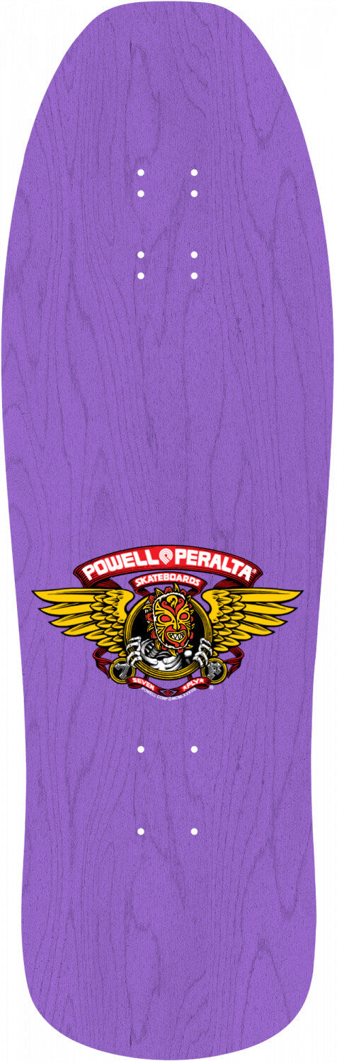 Powell-Peralta Nicky Guerrero Mask Skateboard Deck, Purple, Shape 279, 10.0"