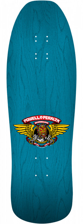 Powell-Peralta Nicky Guerrero Mask Skateboard Deck, Blue, Shape 279, 10.0"