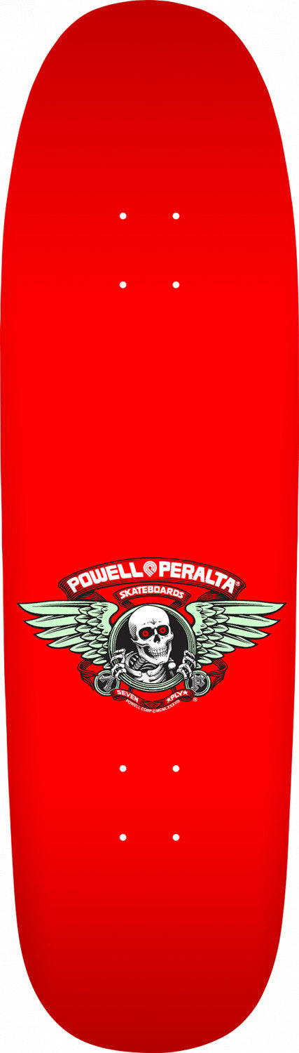 Powell-Peralta Caballero Ban This Skateboard Deck, Red, Shape 192, 9.265"