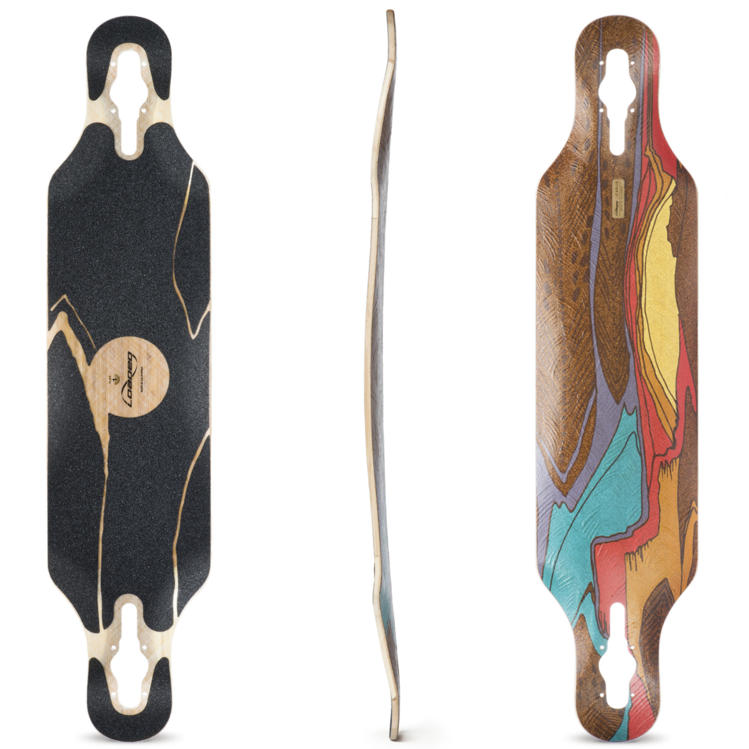 Loaded Boards Icarus Longboard, Deck and Complete
