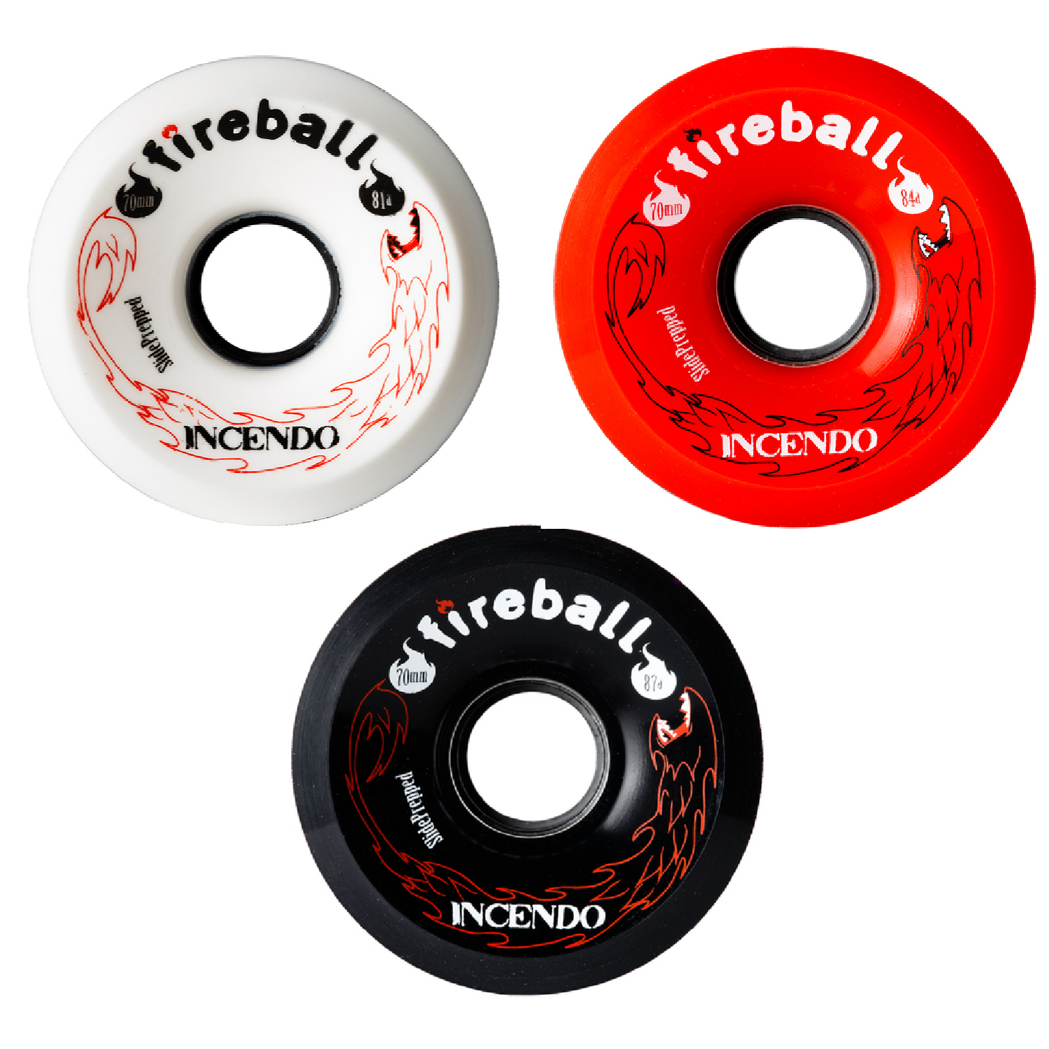 Fireball Incendo Longboard Wheels, 70mm