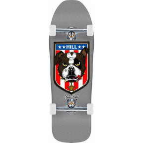 Powell-Peralta Frankie Hill Skateboard Complete, Shape 167, Silver, 10.0"