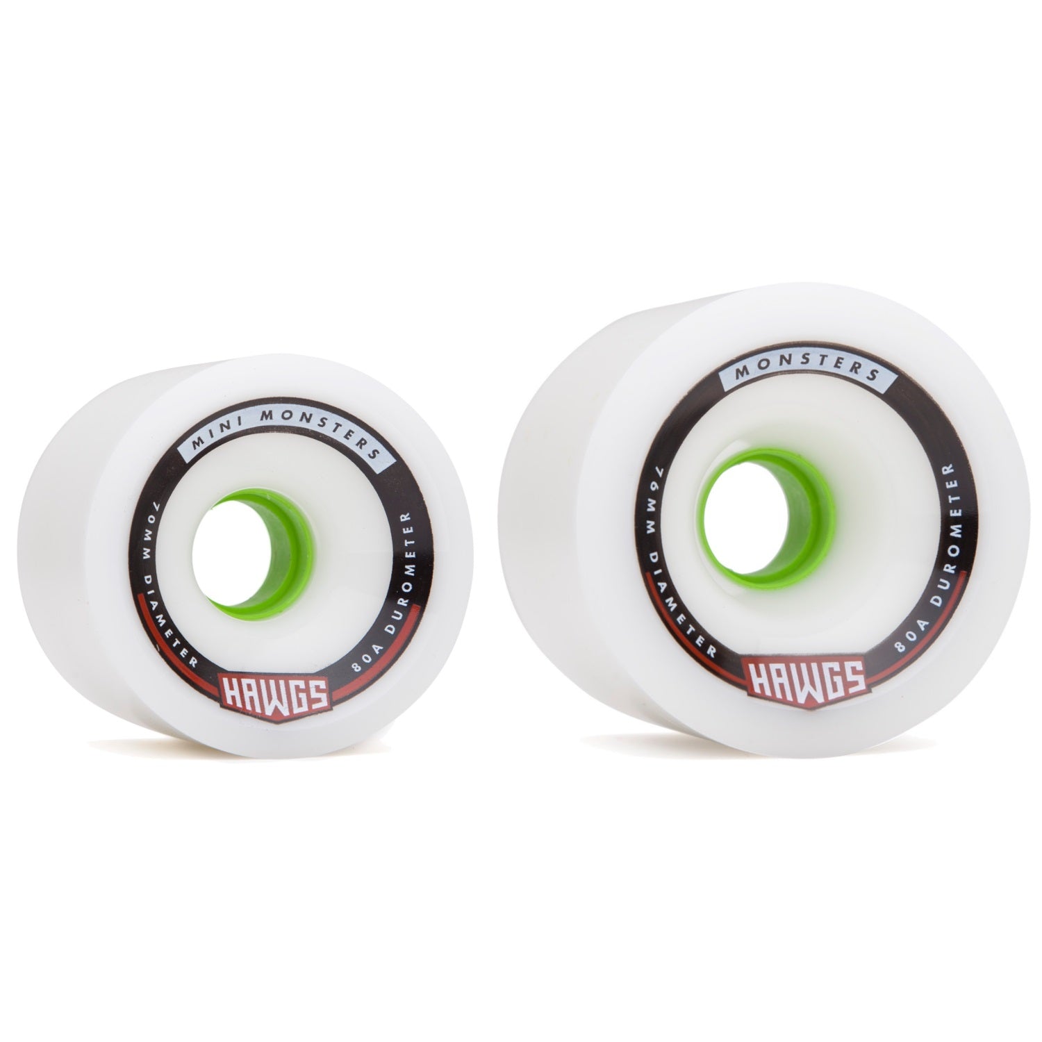 Landyachtz Mini Monster & Monster Hawgs Longboard Wheels, 70mm | 76mm