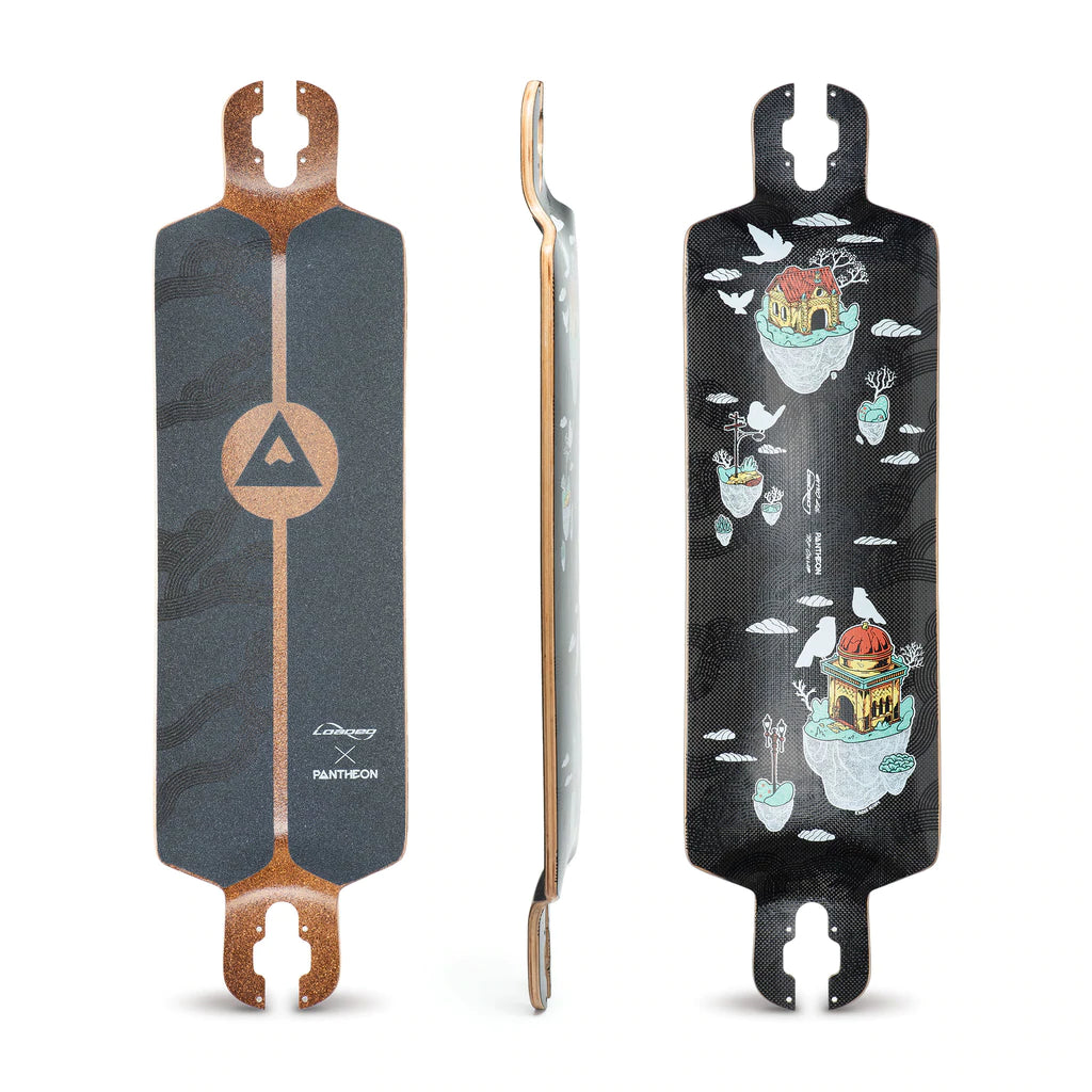 Loaded X Pantheon Trip Collab Longboard, Deck Only